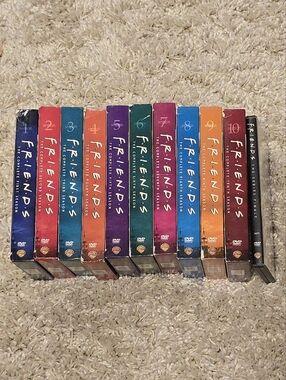 Friends TV Series Complete Season DVD Boxed Collection Plus Final Episode Disc